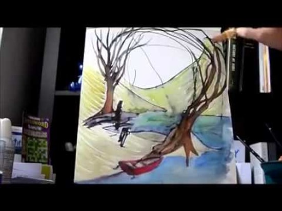 Kızının Karalamalarını Muhteşem Çizimlere Dönüştüren Anne