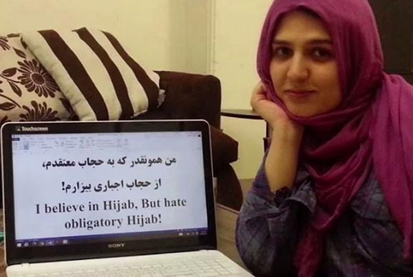 Alinejad'ın Facebook grubu 'My Stealthy Freedom', İran'daki başörtüsü kanunlarını sessizce protesto eden 820.000 takipçiye ulaşmış şimdiden.