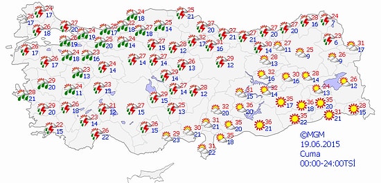 Meteoroloji'den Uyarı: Kuvvetli Yağışlar Devam Ediyor