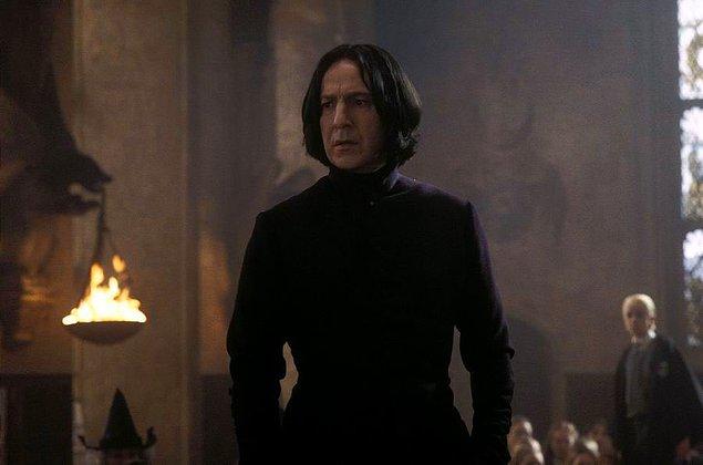 9. In the second book, we would learn that it was Severus Snape who was behind the death of Harry.