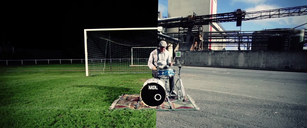 Yaratıcı, İlham Verici ve Hayran Olunası Adamdan Farklı Mekanlarda Bateri Gösterisi