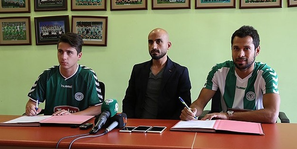 Konyaspor Serkan Kırıntılı ve Emre Can Atila ile Sözleşme İmzaladı