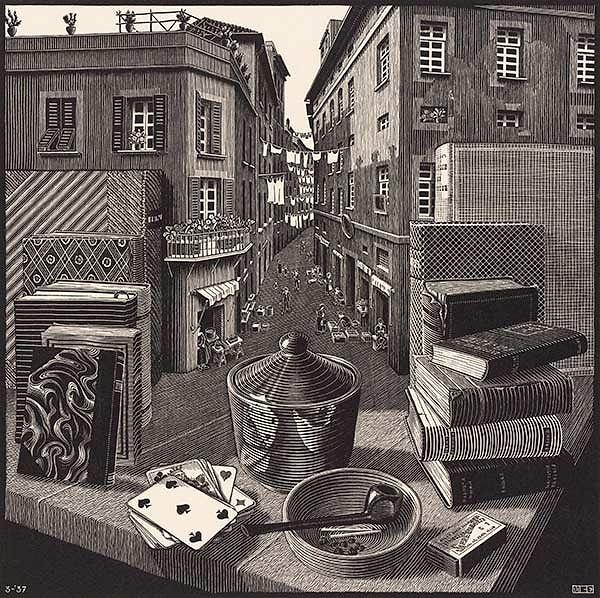 6. Still Life and Street (Natürmort ve Sokak) - (1937)