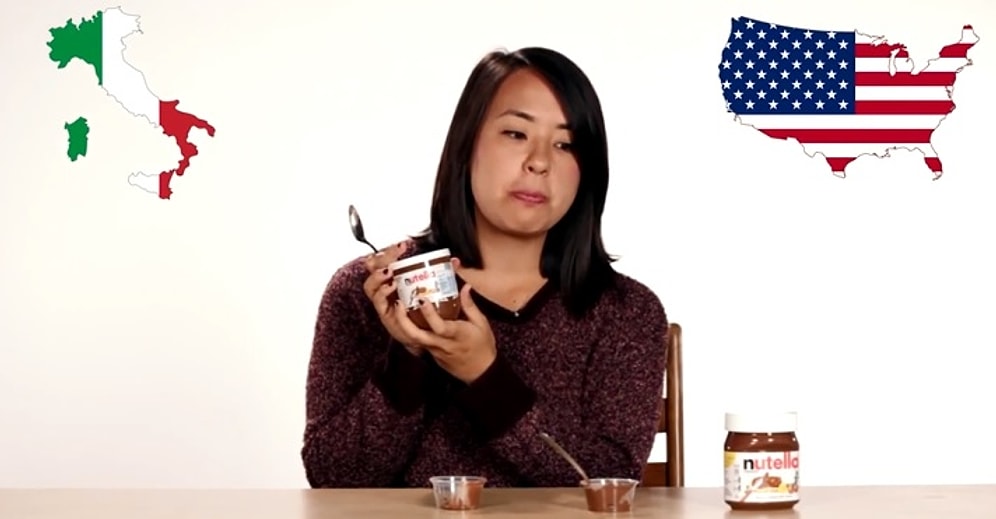 Nutella'nın İtalya ve Amerika Versiyonlarının Karşılaştırması