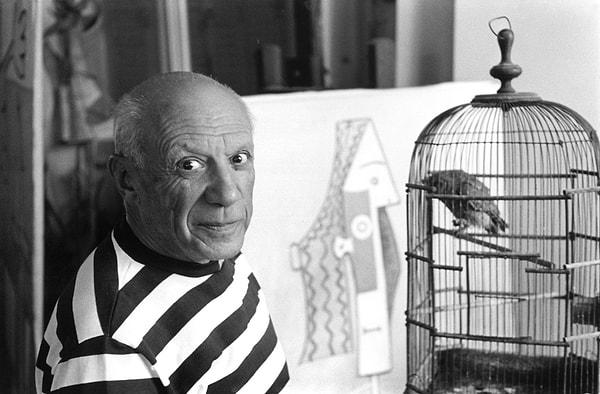 7. "BOYA TAKINTISI OLAN ARAMASIN" Pablo Picasso