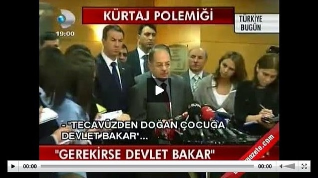 Bu ülkede "Tecavüze uğrayan doğursun, devlet bakar," diyen bakanlar var.