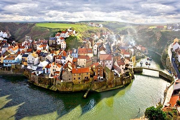 1. Staithes, North Yorkshire, England