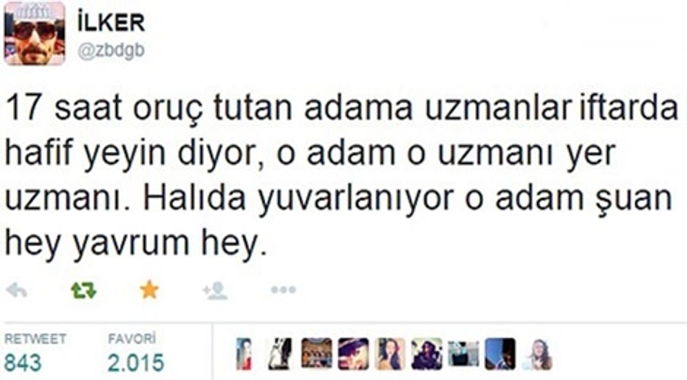 Twitter'da Ramazan Mizahı Akmaya Devam Ediyor! İşte Atılan En İyi 15 Tweet