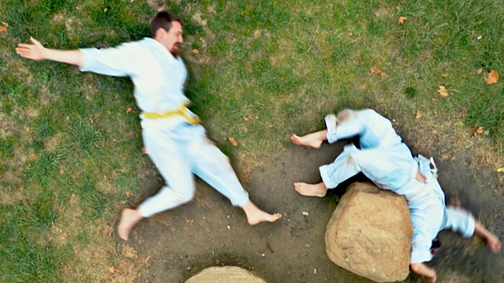 Street Fighter Tadında Aşırı Eğlenceli Stop Motion Karate Gösterisi