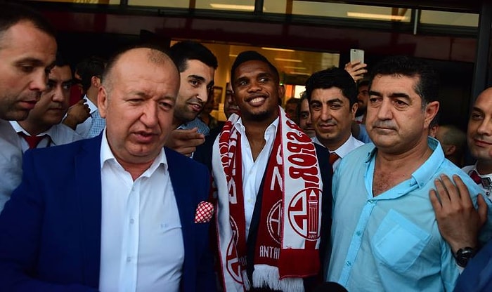 Eto'o Antalya'ya Geldi