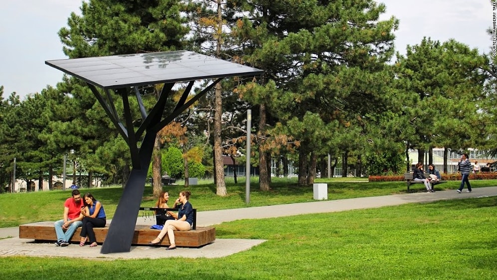 Telefon Şarj Eden Akıllı Banklar Geliyor