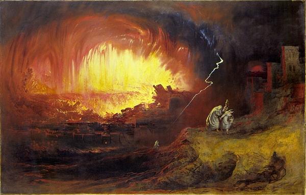 Orpheus’un eşine dair söylence aklımıza Sodom ve Gomore şehirlerinin yok edilmesini getirmeli.