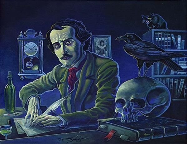 1. Edgar Allan Poe'nin ünlü şiiri ''Kuzgun''un ilham kaynağı aslında İngiliz yazar Charles Dickens'ın evcil hayvanı olan kuştu.