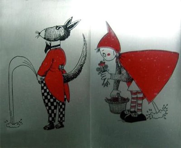 23. Şurada da işeyen bir kurt olsun.