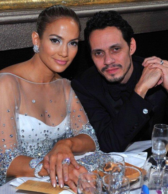 7. The ever beautiful J-Lo and her husband Marc Anthony is another example when it comes to pure, inner, real beauty and getting along with your other half.