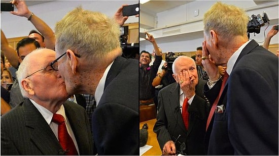 Dallas'ta Evlenen İlk Eşcinsel Çift