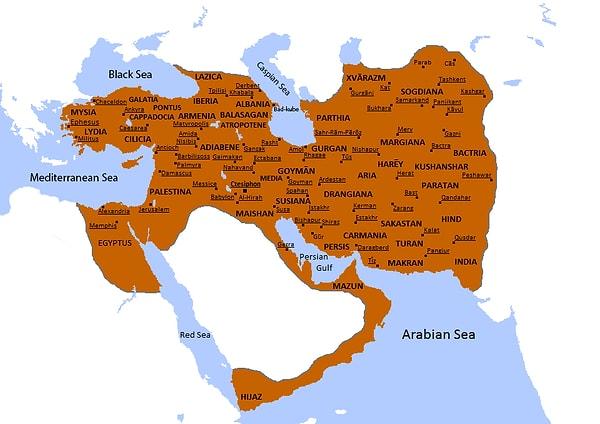 16. Sasani İmparatorluğu - 6.6 milyon
