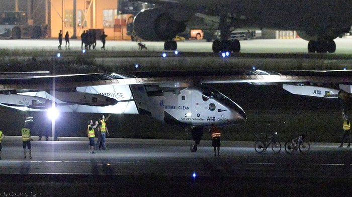 Solar Impulse 2 Japonya'dan Havalandı