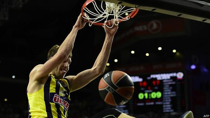 Euroleague'de Sezonun Smacı Jan Vesely'den