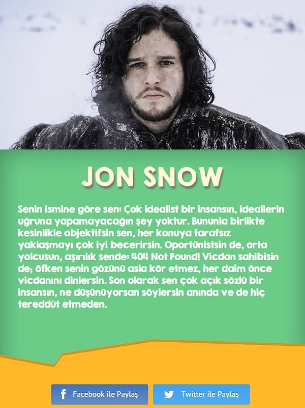 18. Jon Snow