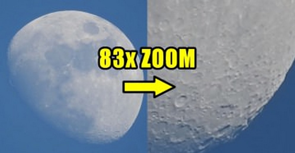 Zoom Özelliği ile Kendisine Hayran Bırakan Kamera ile Aya Zoom Yapılırsa