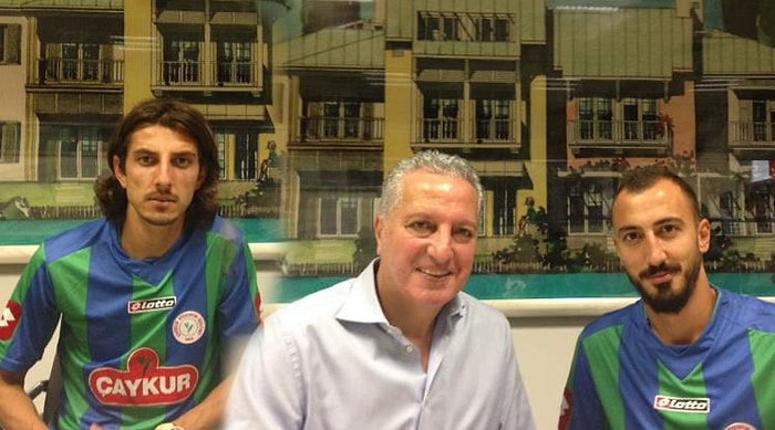 Mehmet Akyüz ve Ahmet İlhan Rizespor'da