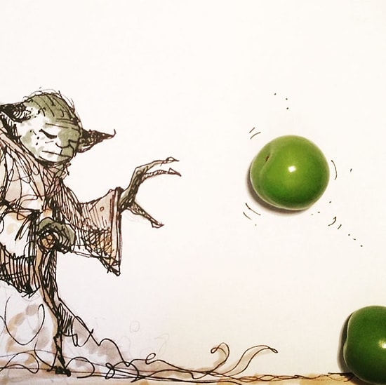 Amatör Karikatürist Korhan Erçin'in Gerçekle Etkileşimli 18 Eğlenceli Çalışması