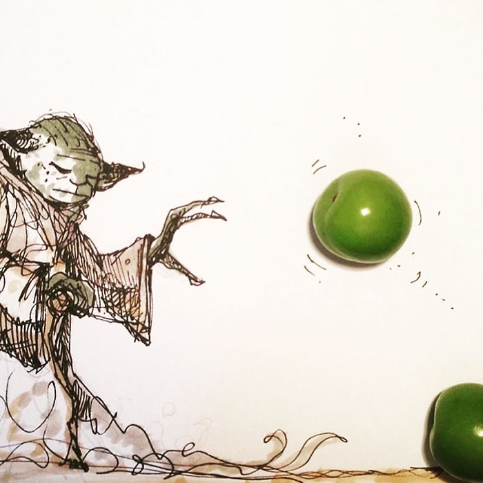 Amatör Karikatürist Korhan Erçin'in Gerçekle Etkileşimli 18 Eğlenceli Çalışması