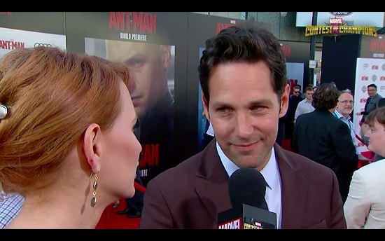 Ant-Man Dünya Galası Yapıldı ve Filmden Yeni Sahne Geldi!