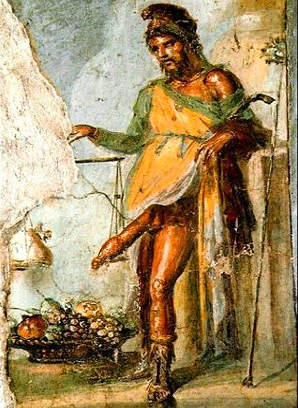 5. Pompeii’deki Bereket Tanrısı Resminde Penis Hastalığı Bulundu