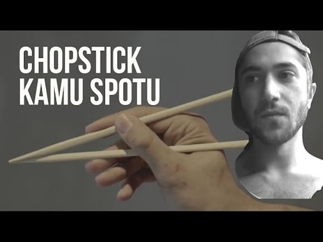 Kamu Spotunda Her Şey Daha Dramatik Durur | Chopstick Kamu Spotu