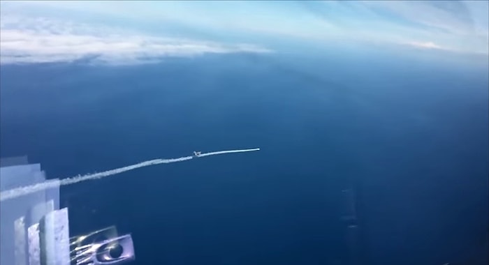 F-16 ile Havada Drone Vurma Eğitimi