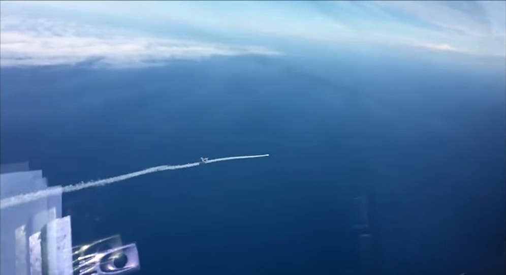 F-16 ile Havada Drone Vurma Eğitimi