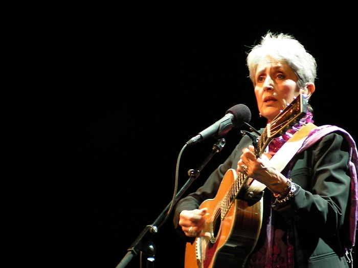 Günümüzün Jan Dark'ı Joan Baez İstanbul'da...