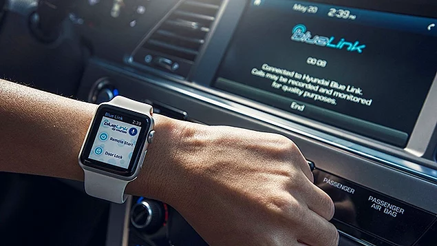Hyundai Otomobillere Apple Watch Desteği