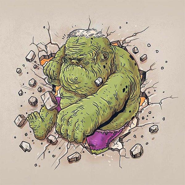 10. Hulk: Yaşlı ve hâlâ sinirli