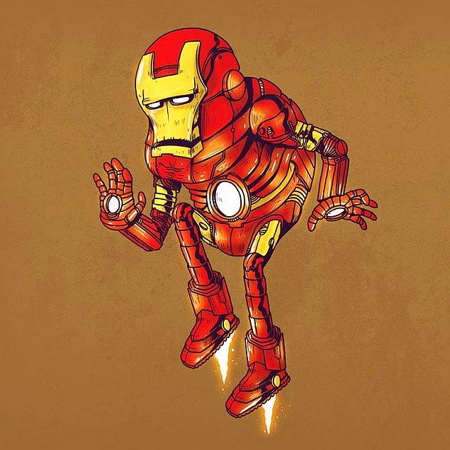 11. Iron Man: Acaba maskesiz hâlâ yakışıklı mı ?