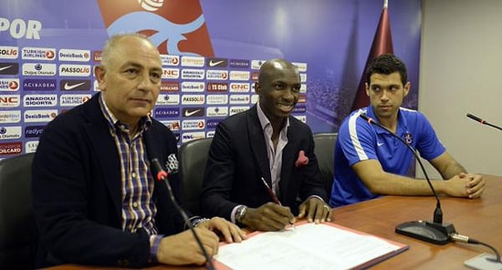 Trabzonspor'da M'bia İmzaladı
