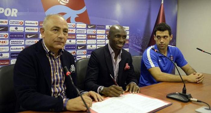Trabzonspor'da M'bia İmzaladı