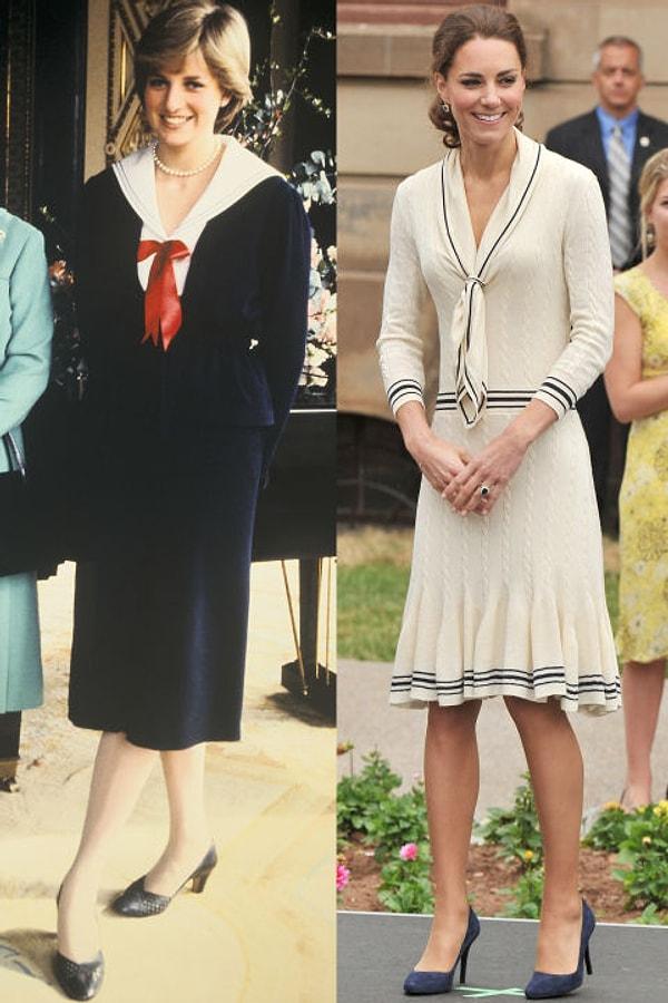 1. "Sadece kıyafetin kesimleri benziyor, Kate'e haksızlık edilmiş!" diyorsunuz...