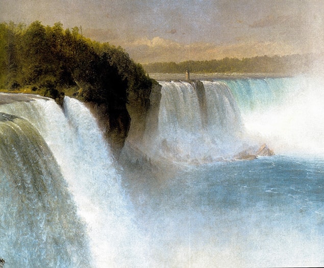 6. Frederic E. Church - Niagara Şelaleleri (1867)