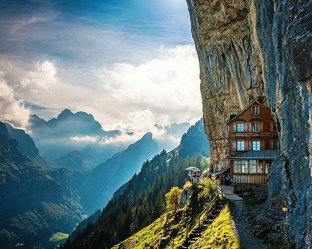 5. Äscher Cliff, İsviçre
