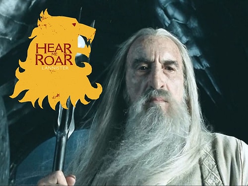 Gandalf & Stark işbirliğine karşı yaşanacak bir Saruman & Lannister işbirliği çok daha iyi sonuç verecektir.