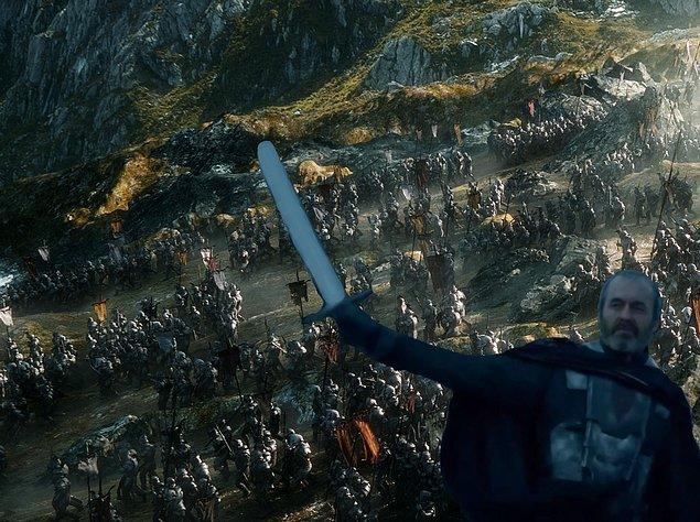 8. Stannis Baratheon liderliğindeki Orc ordusu ortalığı darmadağın edecektir.