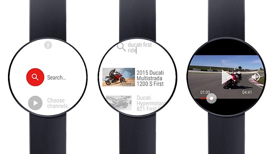 Android Wear İçin YouTube Uygulaması Çıktı