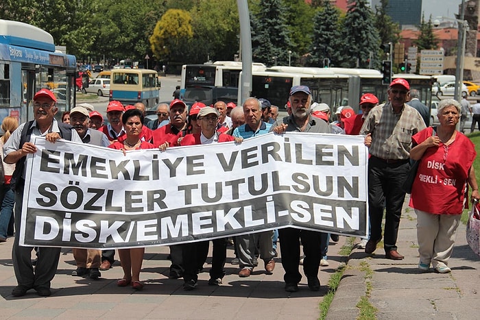 Emekliler İsyan Etti: "Verdiğiniz Sözleri Tutun!"