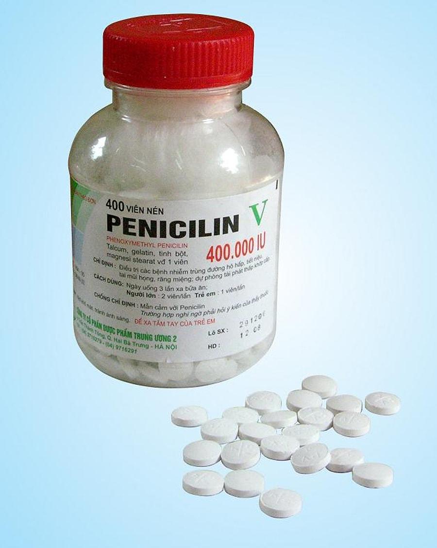 Пенициллин можно принимать