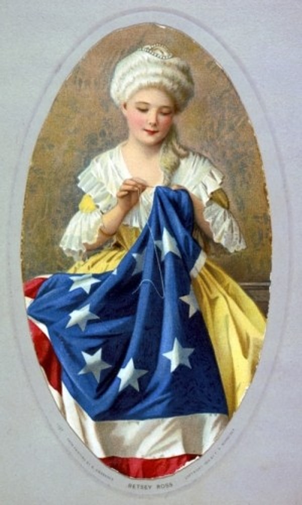 İlk Amerikan bayrağı Görseli
