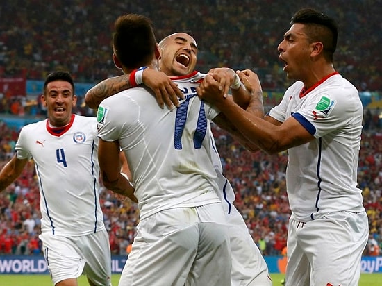 2015 Copa America'da Şampiyon Şili