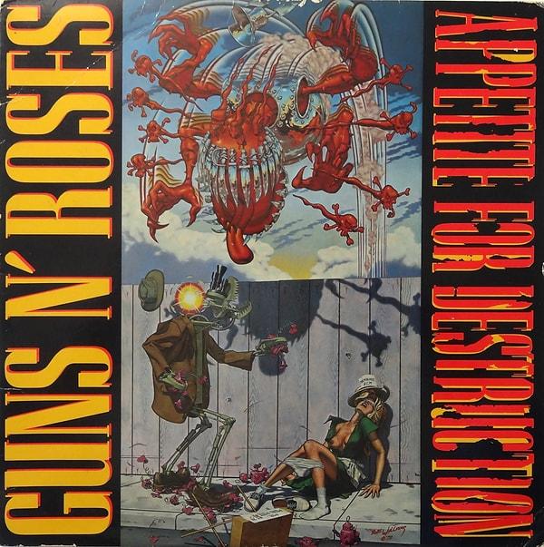 27. Guns n' Roses - Appetite for Destruction (1987)